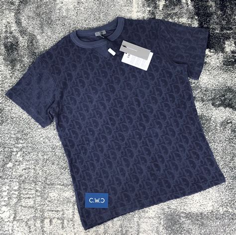 dior shirt blauw